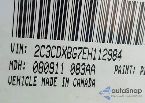 2014 Dodge Charger Se z USA, uszkodzony, nr VIN 2C3CDXBG7EH112984